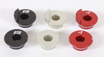 HSL spacer set ID16 +2mm Red # 501 01 1005 "YZF"