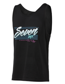 Tee Shirt Top Seven Cali Tank  Black L