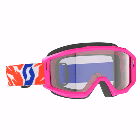 Masque Enfant Scott Primal Pink/ Clear works