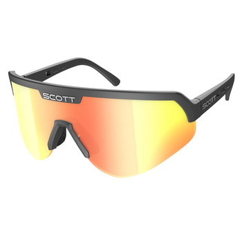 Lunettes Scott Shield Black / Red Chrome