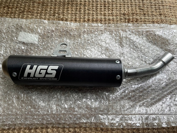 HGS TŁUMIK Yamaha YZ 125 144 05-23 czarny