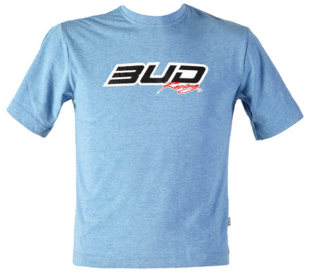 Tee shirt Bud racing Logo Heather Blue L