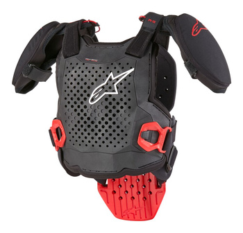 Pare Pierre Enfants Alpinestars A-5 S V2 Black White Red S/M