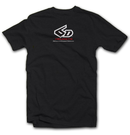 Tee Shirt 6D Helmet Classic logo tee Black S