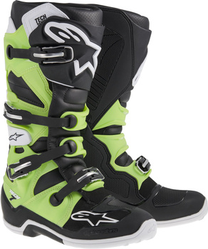 Bottes Alpinestars Tech 7 Black Green 6 (39)