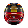 Casque Alpinestars S-M10 Era Gold Yellow Rio Red Glossy S