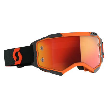 Masque Scott Fury Orange Black / Orange Chome Works