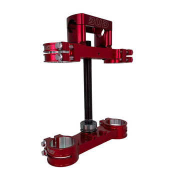 BUD Racing półki zawieszenia kolory KTM Husqvarna GasGas czerwone