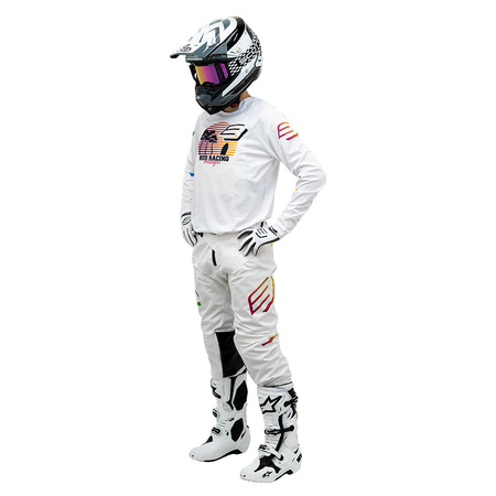 Bluza MX koszulka  Youth BUD Sunset White YXL