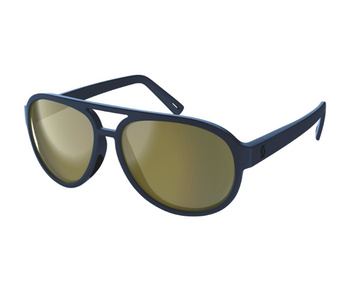 Lunettes Solaires Scott Bass Submariner Blue / Gold Chrome