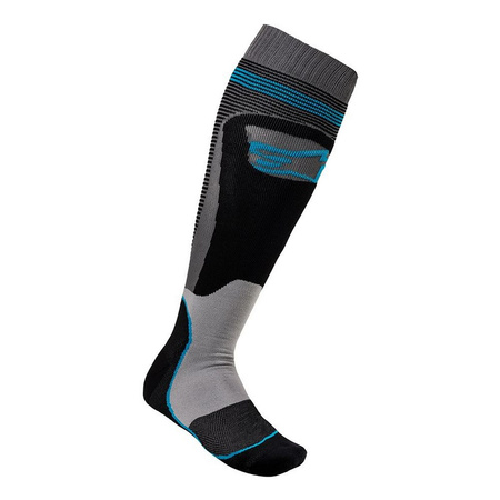 Chaussettes Alpinestars MX Plus-1 Black Cyan M