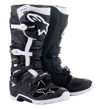 Bottes Alpinestars Tech 7 Enduro Drystar Black White 13 (48)