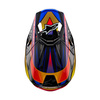 Casque Alpinestars S-M10 Era Gold Yellow Rio Red Glossy S