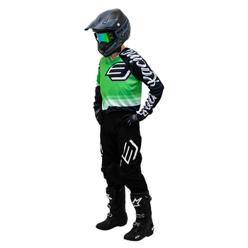 Bluza MX koszulka  BUD 95' logo Green / Black XL