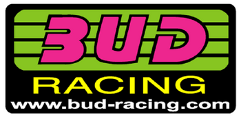 Autocollant camion BUD racing logo 70cm