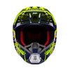 Casque Alpinestars S-M5 Rash Night Navy Yellow Fluo Glossy L