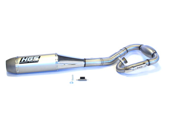 Echappement complet 250 YZF 14/18 alu/inox Bud/HGS BEACH RACE