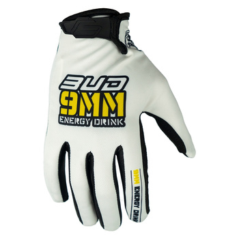 Gants enfants  BUD SX Lite "Team 22/9MM" White YXS