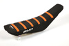 Housse selle Bud FT SX/F 23-> & Enduro24-> +Gas24-> white/black-black