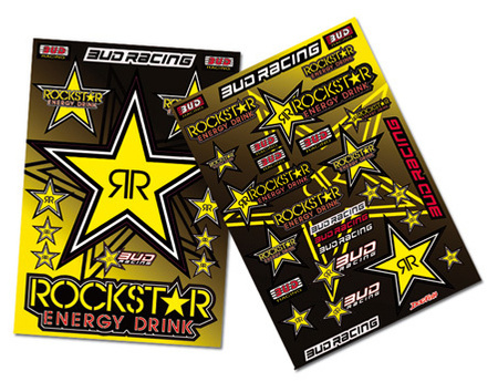Zestaw  naklejek naklejki  Truck Bud/Rockstar 42x30cm