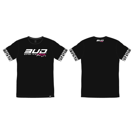 T-Shirt BUD RACING Zebra Black L