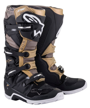 Bottes Alpinestars Tech 7 Enduro Drystar Black Gray Gold 6 (39)