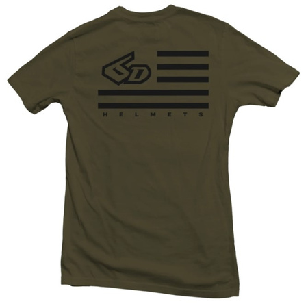 Tee Shirt 6D Helmet Tactical tee Olive Green L