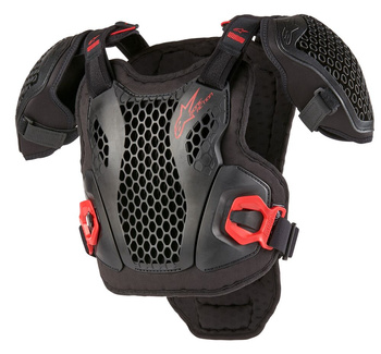 Pare Pierre Enfants Alpinestars Bionic Action Black Red S/M