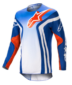 Maillot Alpinestars Racer Semi Blue Hot Orange L