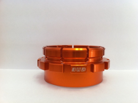 Kit réglage de précharge amort. alu Bud WP KTM SX125-450 11-> Orange