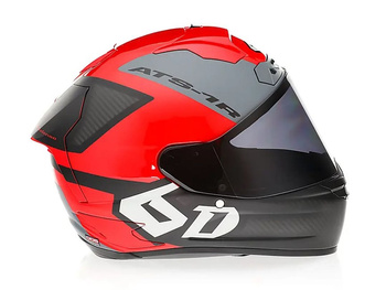 Casque 6D ATS-1R Wyman Red Black L