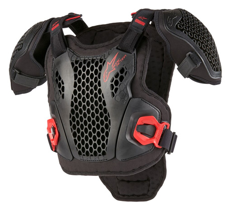 Pare Pierre Enfants Alpinestars Bionic Action Black Red L/XL