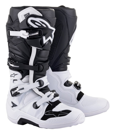 Bottes Alpinestars Tech 7 White Black 12 (47)