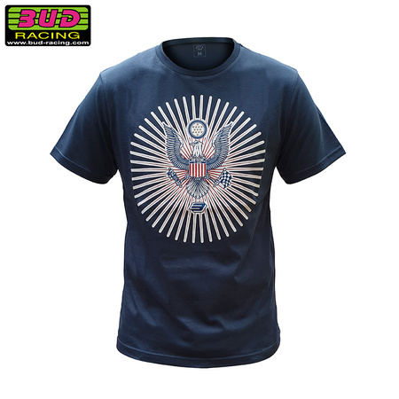 Tee shirt Bud Racing University Navy S