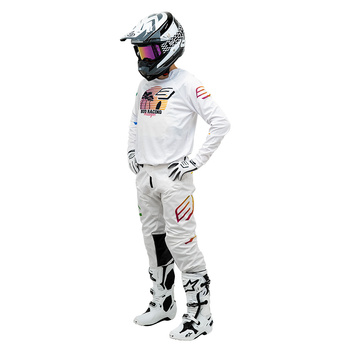 Bluza MX koszulka  BUD Sunset White XXL