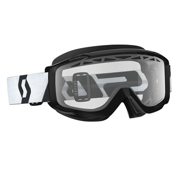 Masque Scott Split OTG Enduro Black White / Clear