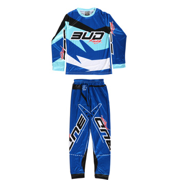 Pyjama 2 pièces BUD racing Blue 10/12 ans