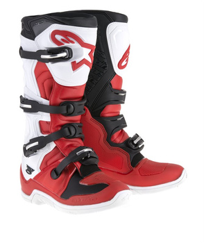 Bottes Alpinestars Tech 5 Red White Black 5 (38)