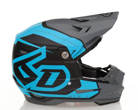 Casque 6D ATR-2 Torque Cyan Grey Matt M