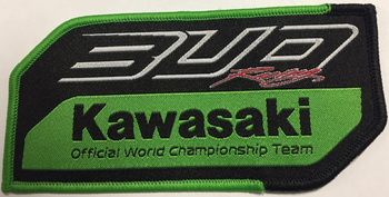 Patch Team Bud racing 19 83mm