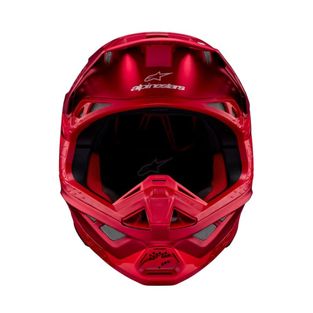 Kask Alpinestars S-M10 Flood Red Fluo Red Matt & Glossy 