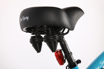 Selle vélo Beach cruiser Bud Racing black