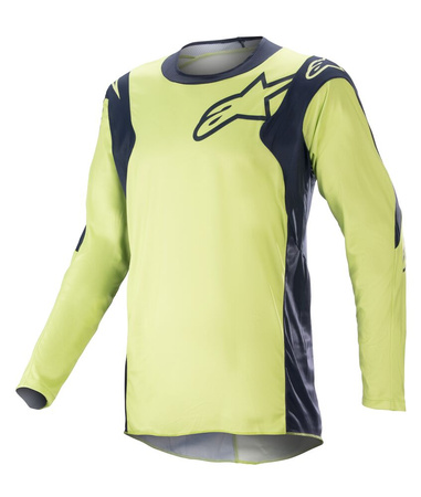 Maillot Alpinestars Racer Hoen Night Navy Fluorite Green XXL