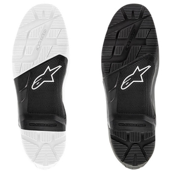 Semelles Alpinestars Tech 7/Tech 3 Enduro(2014->)Black White(15US-51)