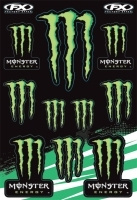 Planche stickers Factory Effex Monster