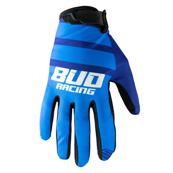 Rękawiczki MX rękawice cross BUD SX Lite Lazer Blue