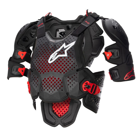 Pare-pierre Alpinestars A-10 V2 Anthracite Black Red M/L  