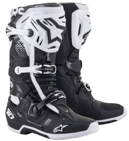 Bottes Alpinestars Tech 10.2 Black White 13 (47)