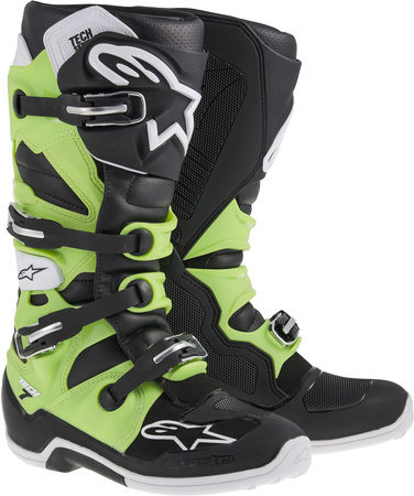 Buty Alpinestars Tech 7 Black Green 