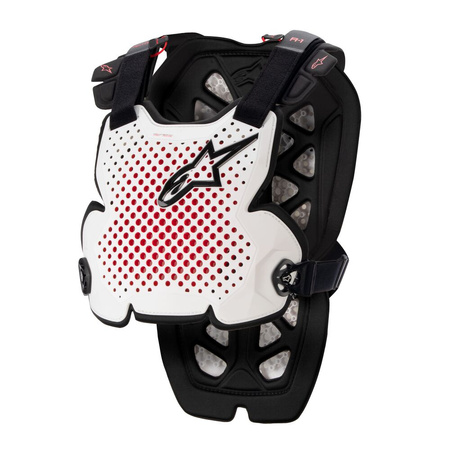 Pare-pierre Alpinestars A1 Pro White Black Red M/L